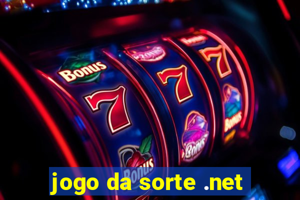 jogo da sorte .net